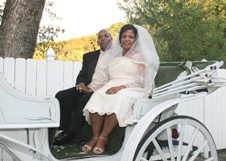 Carriage rides for your Gatlinburg wedding.