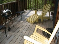 Log cabin in the Smokies.