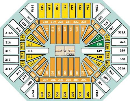 Tennessee Vols Seating Chart